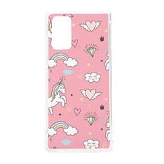 Cute-unicorn-seamless-pattern Samsung Galaxy Note 20 Tpu Uv Case by Salman4z