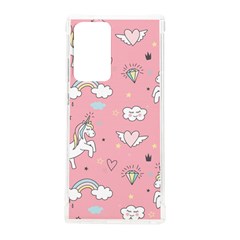 Cute-unicorn-seamless-pattern Samsung Galaxy Note 20 Ultra Tpu Uv Case by Salman4z