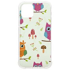 Forest-seamless-pattern-with-cute-owls Iphone 12/12 Pro Tpu Uv Print Case by Salman4z