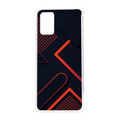 Gradient-geometric-shapes-dark-background-design Samsung Galaxy S20plus 6 7 Inch Tpu Uv Case by Salman4z