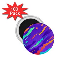 Multicolored-abstract-background 1 75  Magnets (100 Pack)  by Salman4z