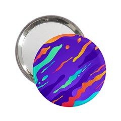 Multicolored-abstract-background 2 25  Handbag Mirrors by Salman4z