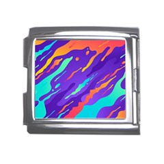 Multicolored-abstract-background Mega Link Italian Charm (18mm) by Salman4z