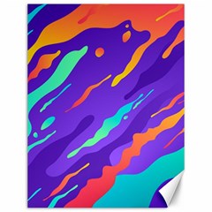 Multicolored-abstract-background Canvas 12  X 16  by Salman4z