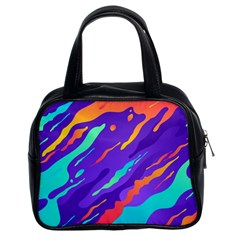 Multicolored-abstract-background Classic Handbag (two Sides) by Salman4z