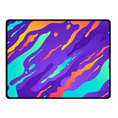 Multicolored-abstract-background Fleece Blanket (small) by Salman4z