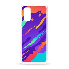 Multicolored-abstract-background Samsung Galaxy S20 6 2 Inch Tpu Uv Case by Salman4z