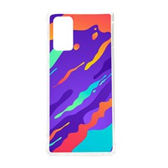 Multicolored-abstract-background Samsung Galaxy Note 20 Tpu Uv Case by Salman4z