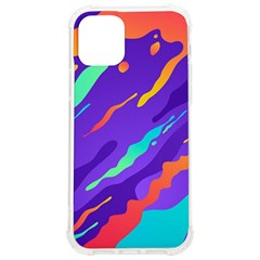 Multicolored-abstract-background Iphone 12/12 Pro Tpu Uv Print Case by Salman4z