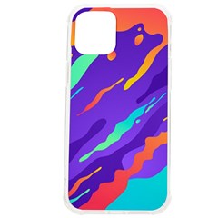 Multicolored-abstract-background Iphone 12 Pro Max Tpu Uv Print Case by Salman4z