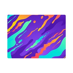 Multicolored-abstract-background Premium Plush Fleece Blanket (mini) by Salman4z