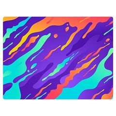 Multicolored-abstract-background Premium Plush Fleece Blanket (extra Small) by Salman4z