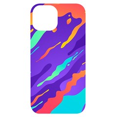 Multicolored-abstract-background Iphone 14 Black Uv Print Case