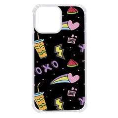 Cute-girl-things-seamless-background Iphone 13 Pro Max Tpu Uv Print Case by Salman4z