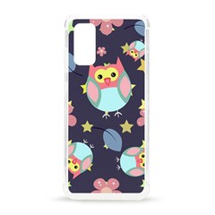 Owl-stars-pattern-background Samsung Galaxy S20 6 2 Inch Tpu Uv Case