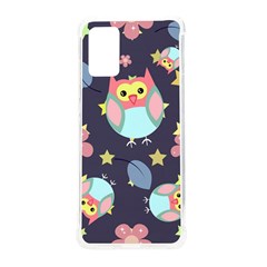 Owl-stars-pattern-background Samsung Galaxy S20plus 6 7 Inch Tpu Uv Case