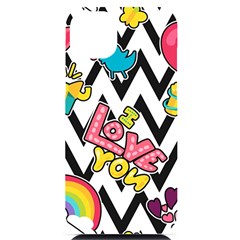 Vector-romantic-love-seamless-pattern Iphone 14 Plus Black Uv Print Case by Salman4z