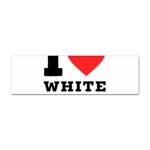 I love white gold  Sticker Bumper (10 pack) Front