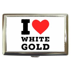 I Love White Gold  Cigarette Money Case by ilovewhateva