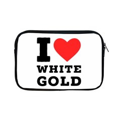 I Love White Gold  Apple Ipad Mini Zipper Cases by ilovewhateva