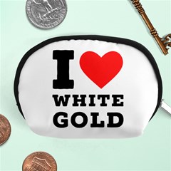 I Love White Gold  Accessory Pouch (medium) by ilovewhateva