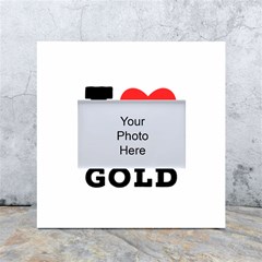 I Love White Gold  White Box Photo Frame 4  X 6  by ilovewhateva