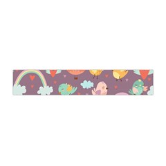 Cute-seamless-pattern-with-doodle-birds-balloons Premium Plush Fleece Scarf (mini) by Salman4z