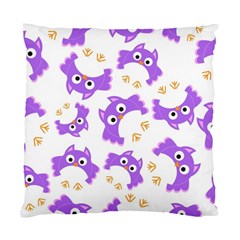 Purple-owl-pattern-background Standard Cushion Case (one Side) by Salman4z