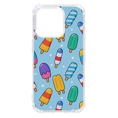 Cute-kawaii-ice-cream-seamless-pattern Iphone 14 Pro Tpu Uv Print Case by Salman4z