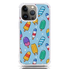 Cute-kawaii-ice-cream-seamless-pattern Iphone 13 Pro Tpu Uv Print Case by Salman4z