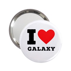 I Love Galaxy  2 25  Handbag Mirrors by ilovewhateva