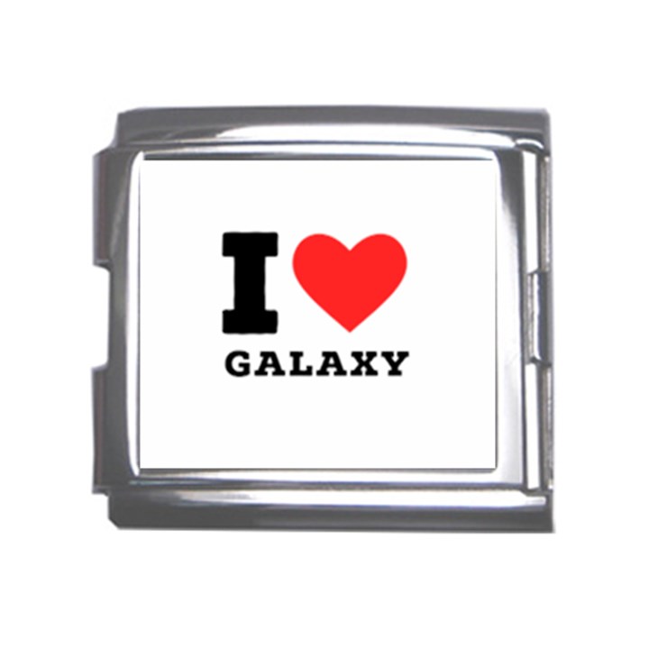 I love galaxy  Mega Link Italian Charm (18mm)