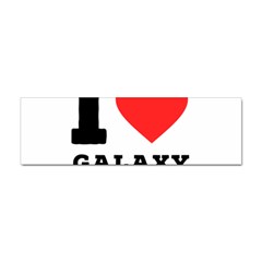 I Love Galaxy  Sticker (bumper) by ilovewhateva