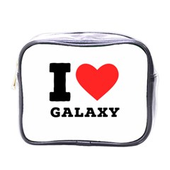 I Love Galaxy  Mini Toiletries Bag (one Side) by ilovewhateva