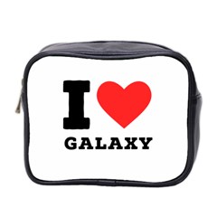 I Love Galaxy  Mini Toiletries Bag (two Sides) by ilovewhateva