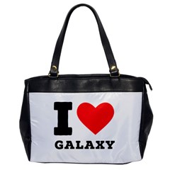 I Love Galaxy  Oversize Office Handbag by ilovewhateva