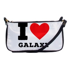 I Love Galaxy  Shoulder Clutch Bag by ilovewhateva