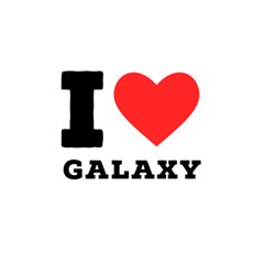 I Love Galaxy  Play Mat (square) by ilovewhateva