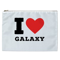 I Love Galaxy  Cosmetic Bag (xxl) by ilovewhateva