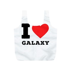 I Love Galaxy  Full Print Recycle Bag (s) by ilovewhateva