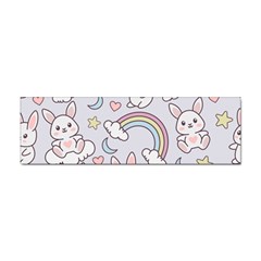 Seamless-pattern-with-cute-rabbit-character Sticker Bumper (100 Pack) by Salman4z