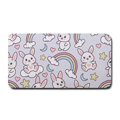 Seamless-pattern-with-cute-rabbit-character Medium Bar Mat by Salman4z