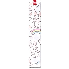 Seamless-pattern-with-cute-rabbit-character Large Book Marks by Salman4z