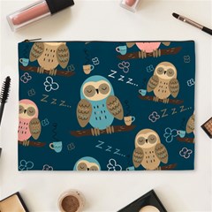 Seamless-pattern-owls-dreaming Cosmetic Bag (XL)