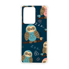 Seamless-pattern-owls-dreaming Samsung Galaxy S20 Ultra 6 9 Inch Tpu Uv Case by Salman4z