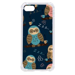 Seamless-pattern-owls-dreaming Iphone Se