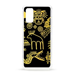 Golden-indian-traditional-signs-symbols Samsung Galaxy S20 6 2 Inch Tpu Uv Case by Salman4z