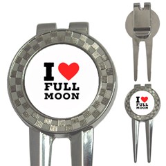 I Love Full Moon 3-in-1 Golf Divots by ilovewhateva