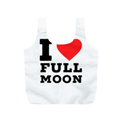 I Love Full Moon Full Print Recycle Bag (s) by ilovewhateva