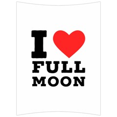 I Love Full Moon Back Support Cushion by ilovewhateva